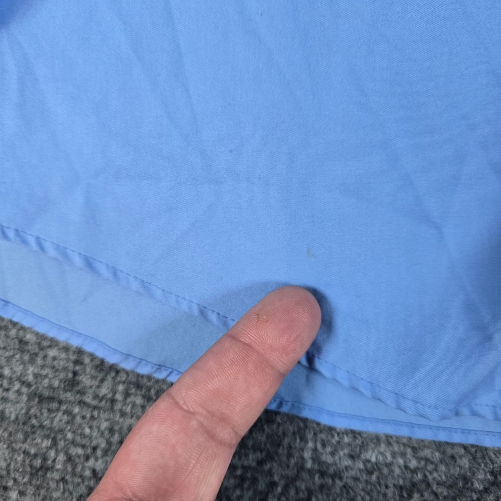 Kenneth Cole Dress Shirt Light‎ Blue Button Down Long Sleeve Menswear - Picture 3 of 13